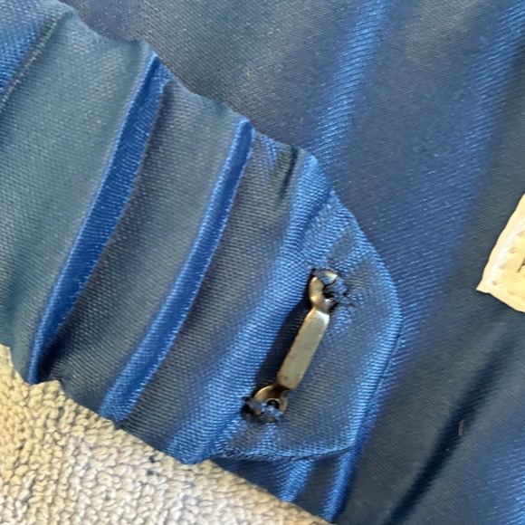 Vintage 80s Fully Beaded Cocktail Formal Maximalist Lined Waist Belt OS New wtag - Picture 8 of 16